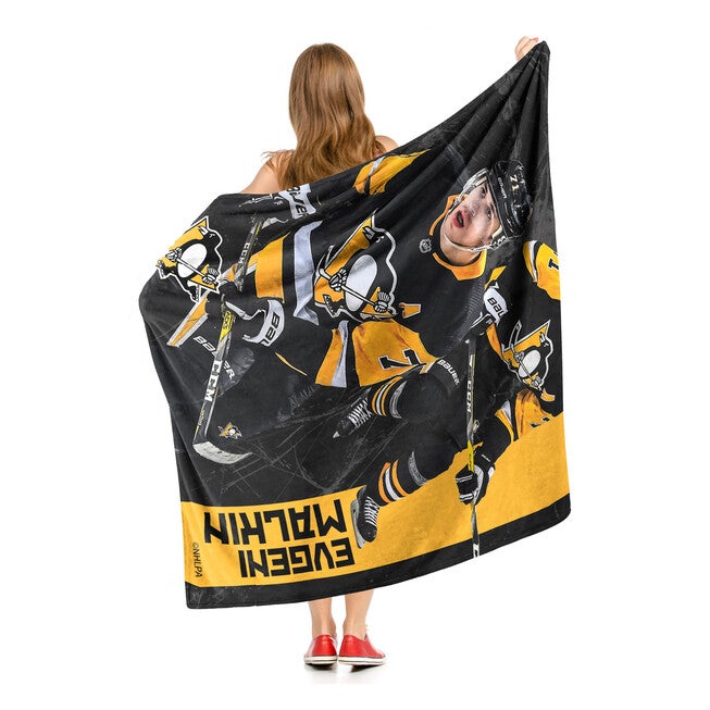 Nhl 575 Penguins- Evgeni Malkin Silk Touch Throw Blanket, , on-hover image number null
