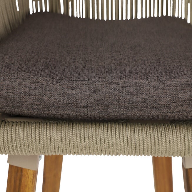 Grey Wood Modern Bar Stool, , alternate image number 8