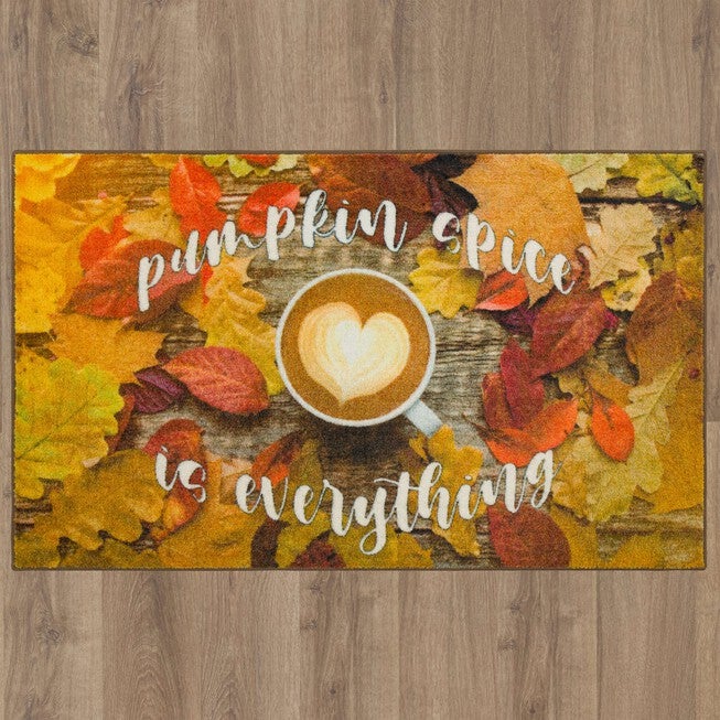 Pumpkin Spice Kitchen Rug, , alternate image number 5