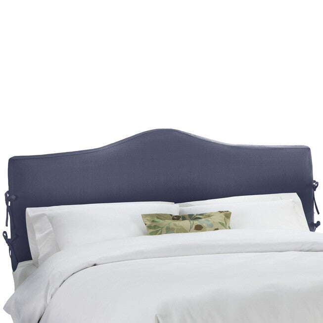 Morgan Slipcover Headboard, DUCK NAVY, hi-res image number null