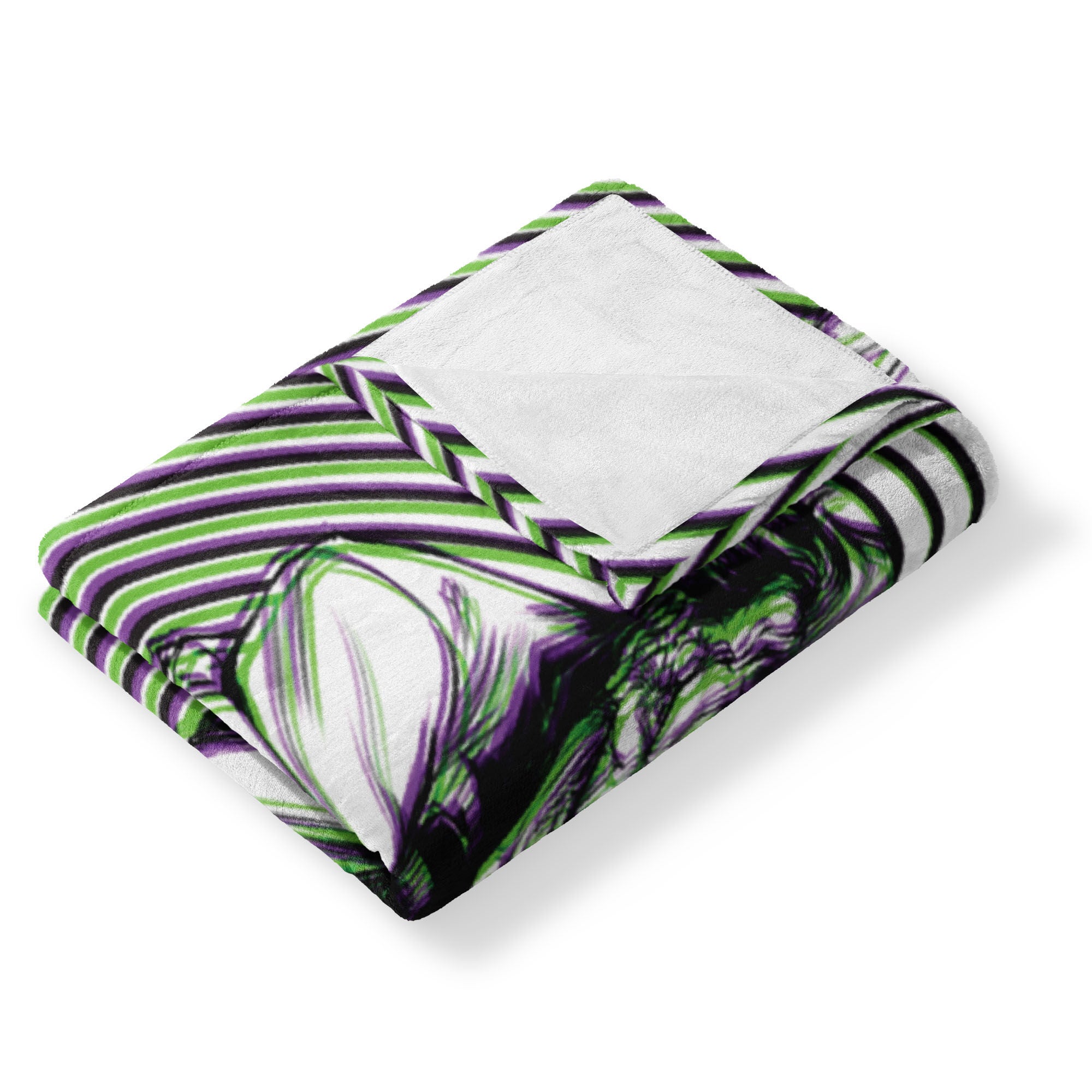 Warner Bros. DC Laughing Man Silk Touch Throw Blanket 50x60 Inches, LAUGHING MAN, alternate image number 3