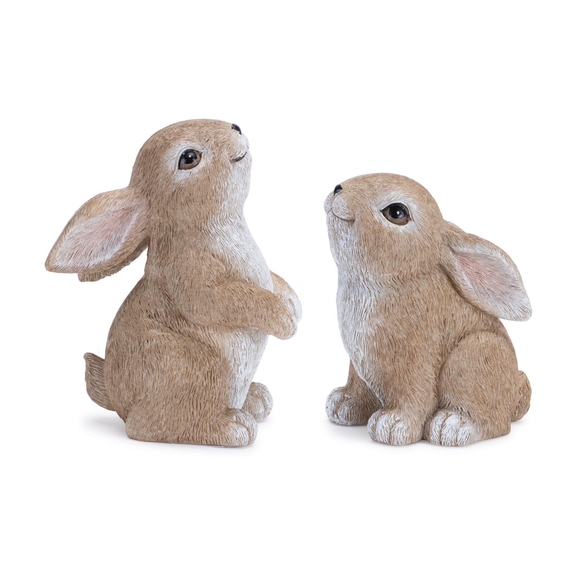 Woodland Bunny Figurine (Set of 4), BEIGE/WHITE, hi-res image number 0