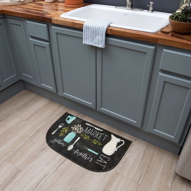 Farmhouse Kitchen Kitchen Rug, , alternate image number 6