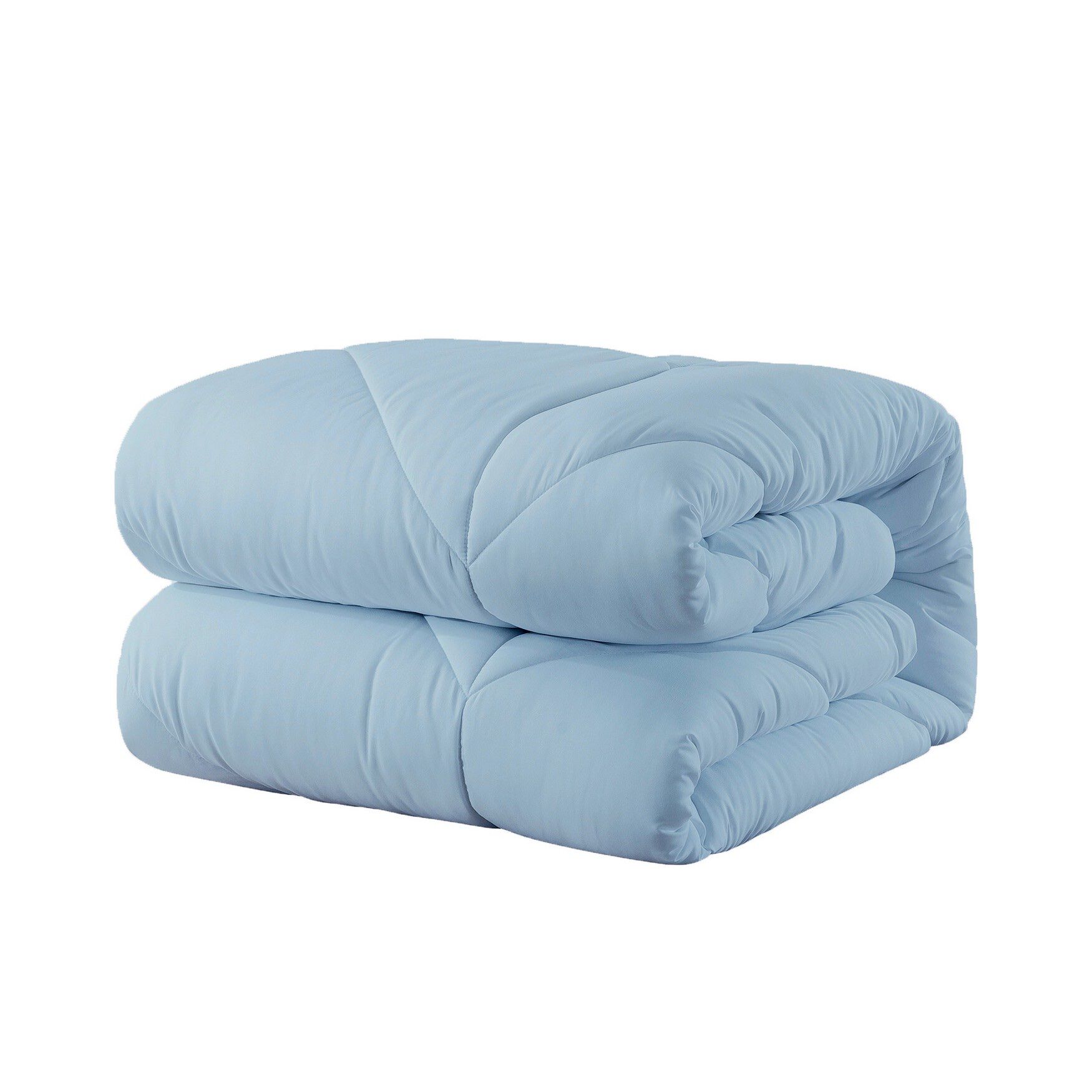 Chevron Stitch Down Alternative Comforter, , alternate image number 3