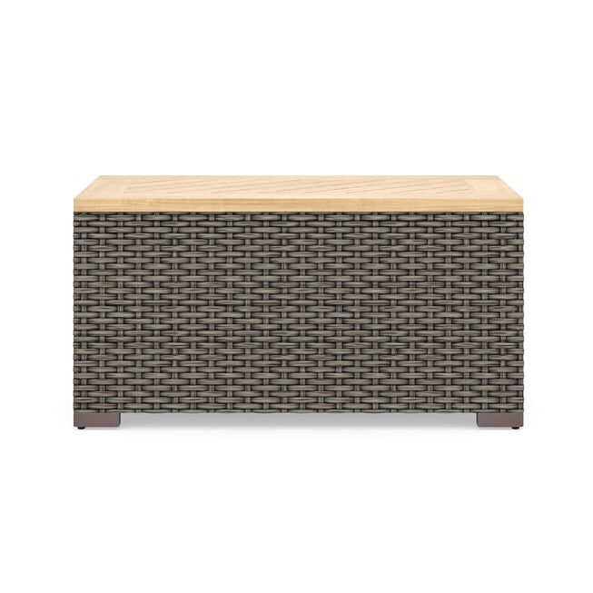 Boca Raton Outdoor Storage Table, BROWN, hi-res image number null
