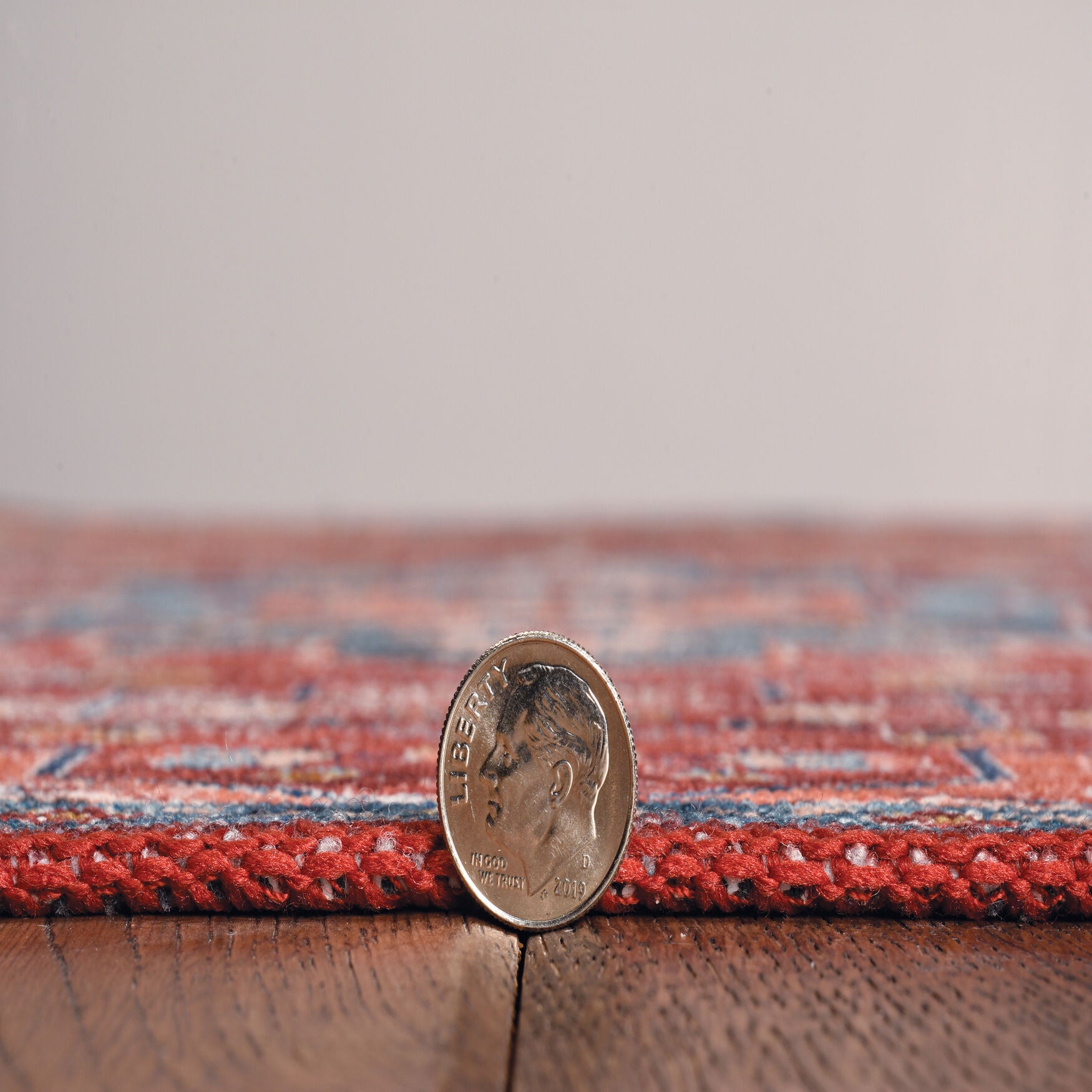 Washable Carter Rust/Ivory Rug, , alternate image number 2