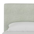 Linen Upholstered Platform Bed, , alternate image number null