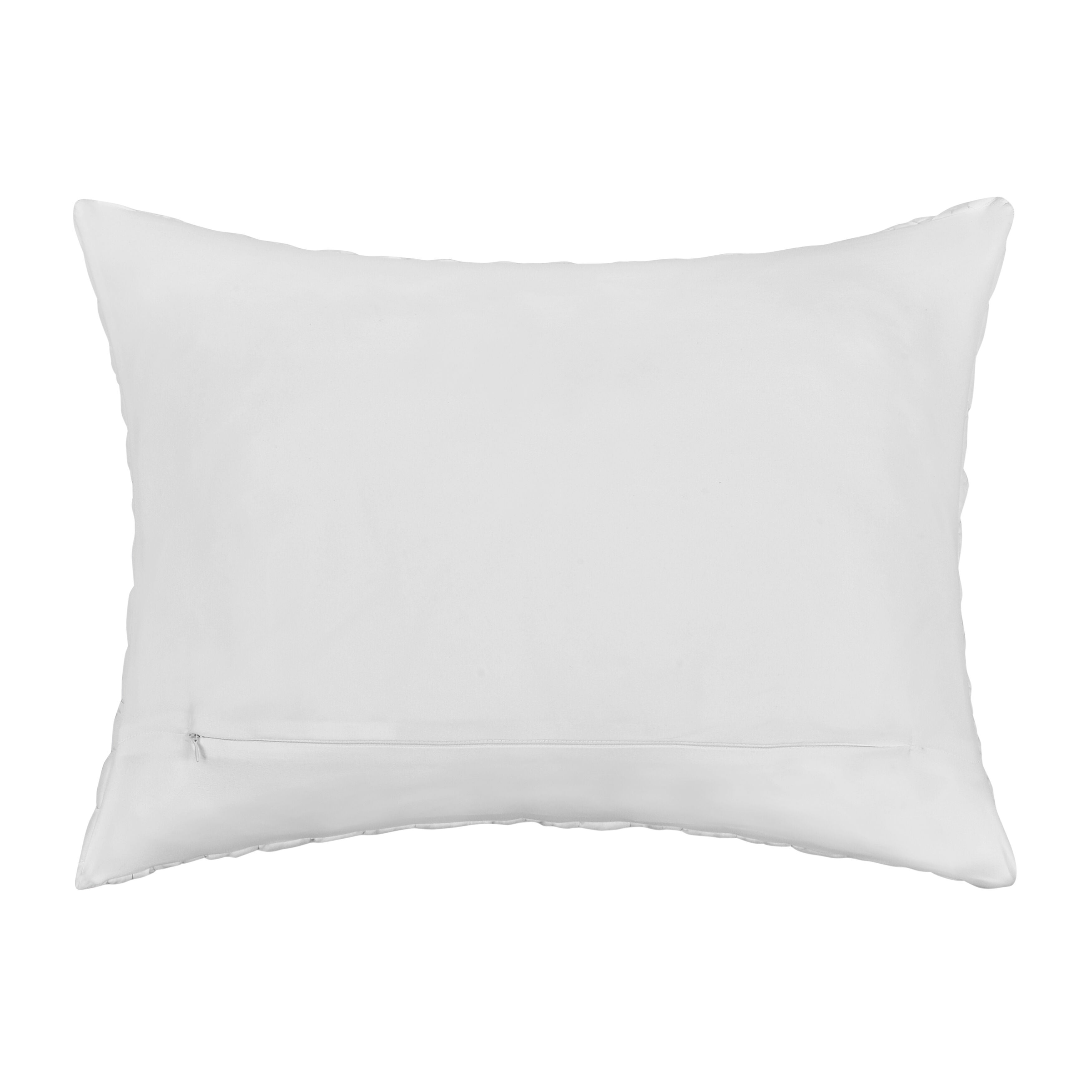 CLOUD PUFF FULL/QUEEN 3PC. QUILT SET, WHITE, alternate image number 3