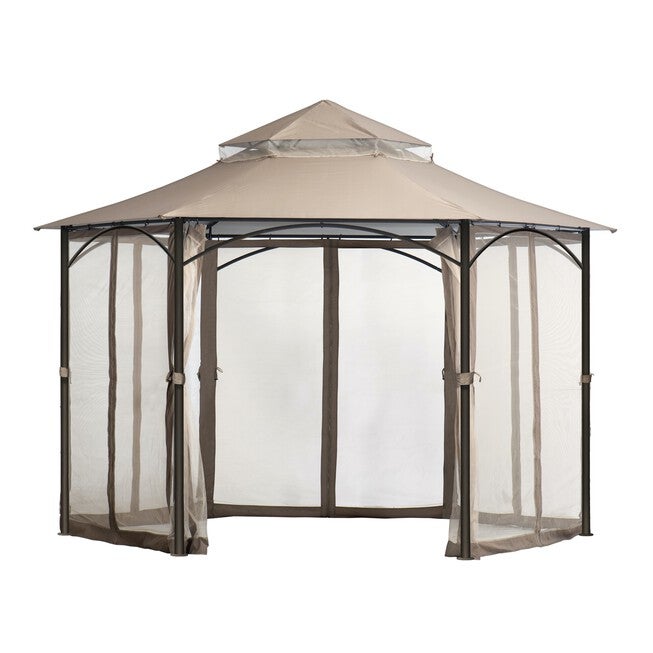 Magnolia 11x11Gazebo, BROWN, hi-res image number null