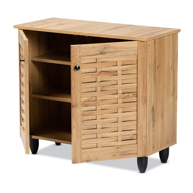Winda Wood 2-Door Shoe Cabinet Furniture, , on-hover image number 1