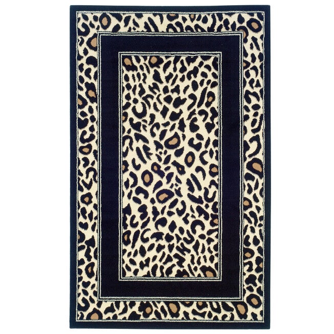 Capri Leopard 5' x 7' Area Rug, LEOPARD, hi-res image number null