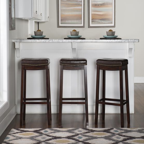 Crowell BROWN BAR STOOL, , alternate image number null