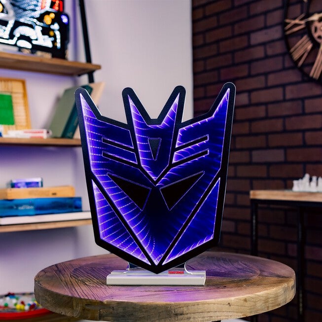 Transformers Decepticon Ekkolight 16 inchesH, PURPLE BLACK, alternate image number 1