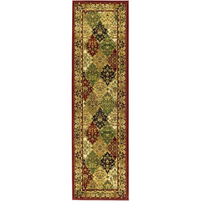 Lyndhurst 221 Multi / Red 2'-3 inches X 14' Runner Rug, MULTI RED, hi-res image number 0