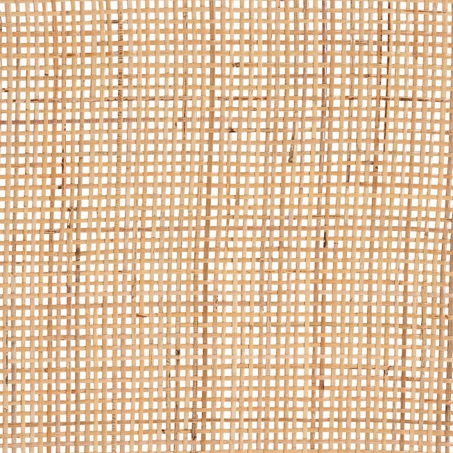 Bella Modern Bohemian Natural Brown Mahogany Wood And Natural Rattan 1-Drawer Console Table, , alternate image number 6