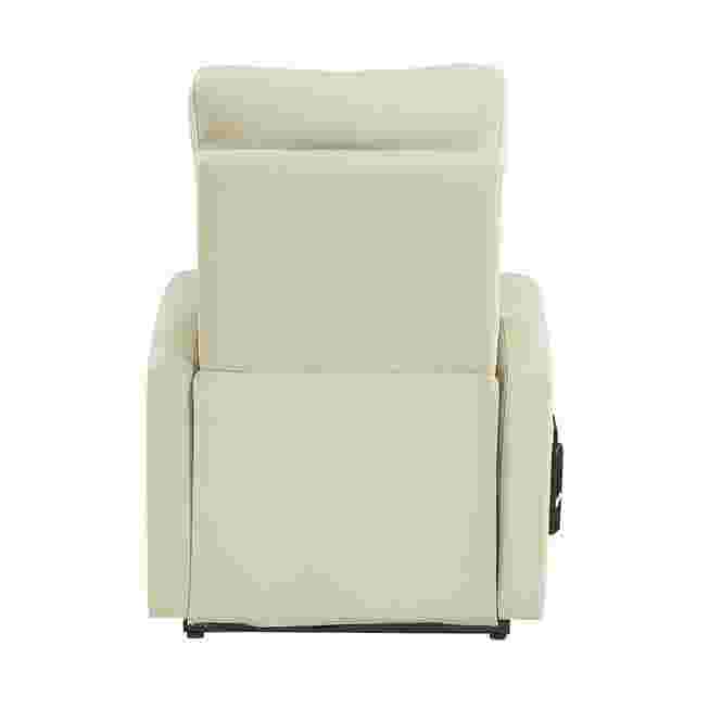 Top/forward angle of recliner from above