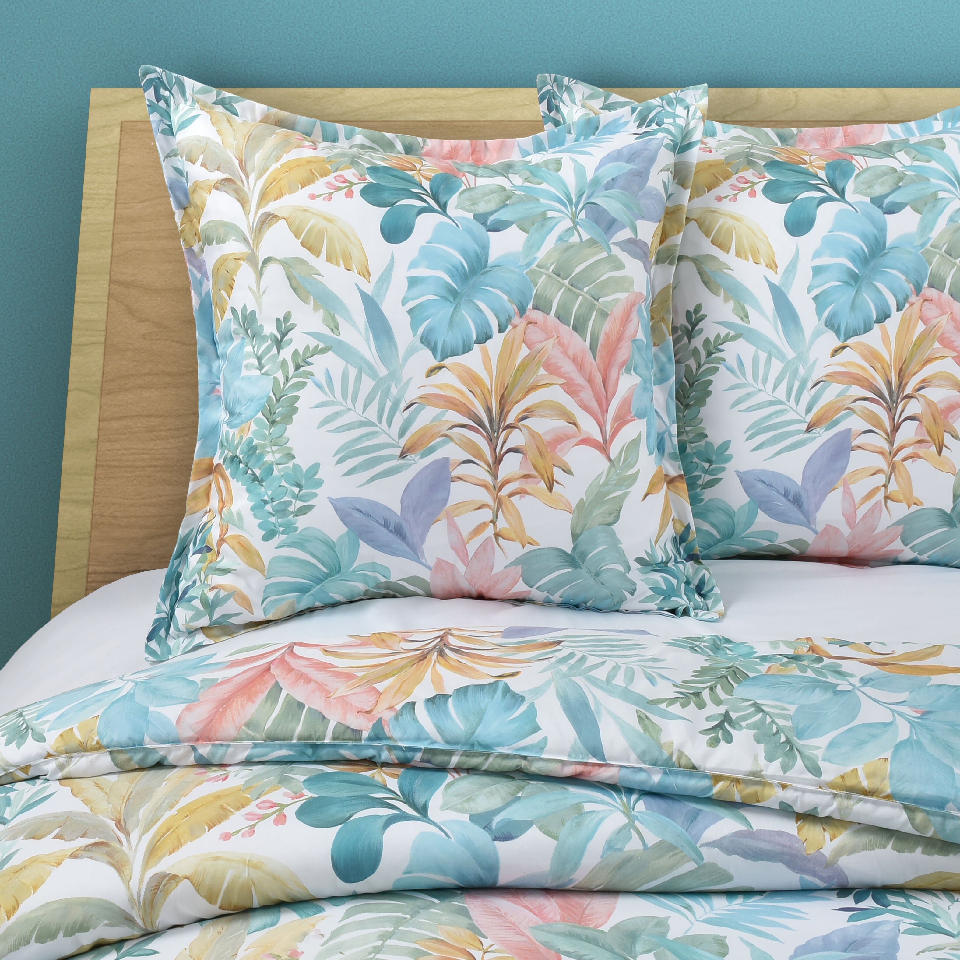 BAHAMA EURO SHAM, AQUA, alternate image number 2