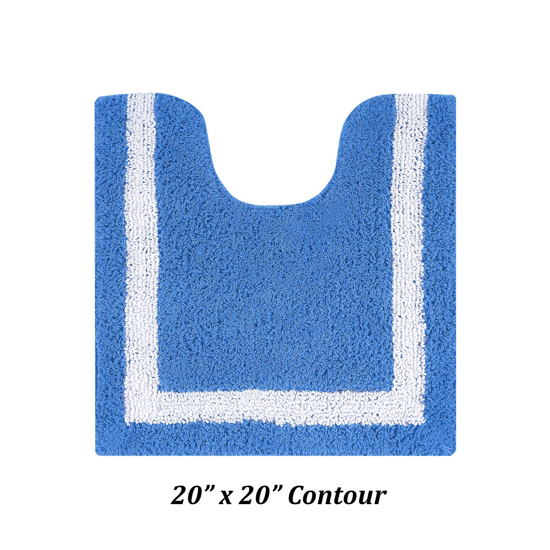 Hotel Collections Bath Mat Rug 5 Piece Set (17 inches X 24 inches | 20 inches X 20 inches | 21 inches X 34 inches | 24 inches X 40 inches | 20 inches X 60 inches), , alternate image number 2