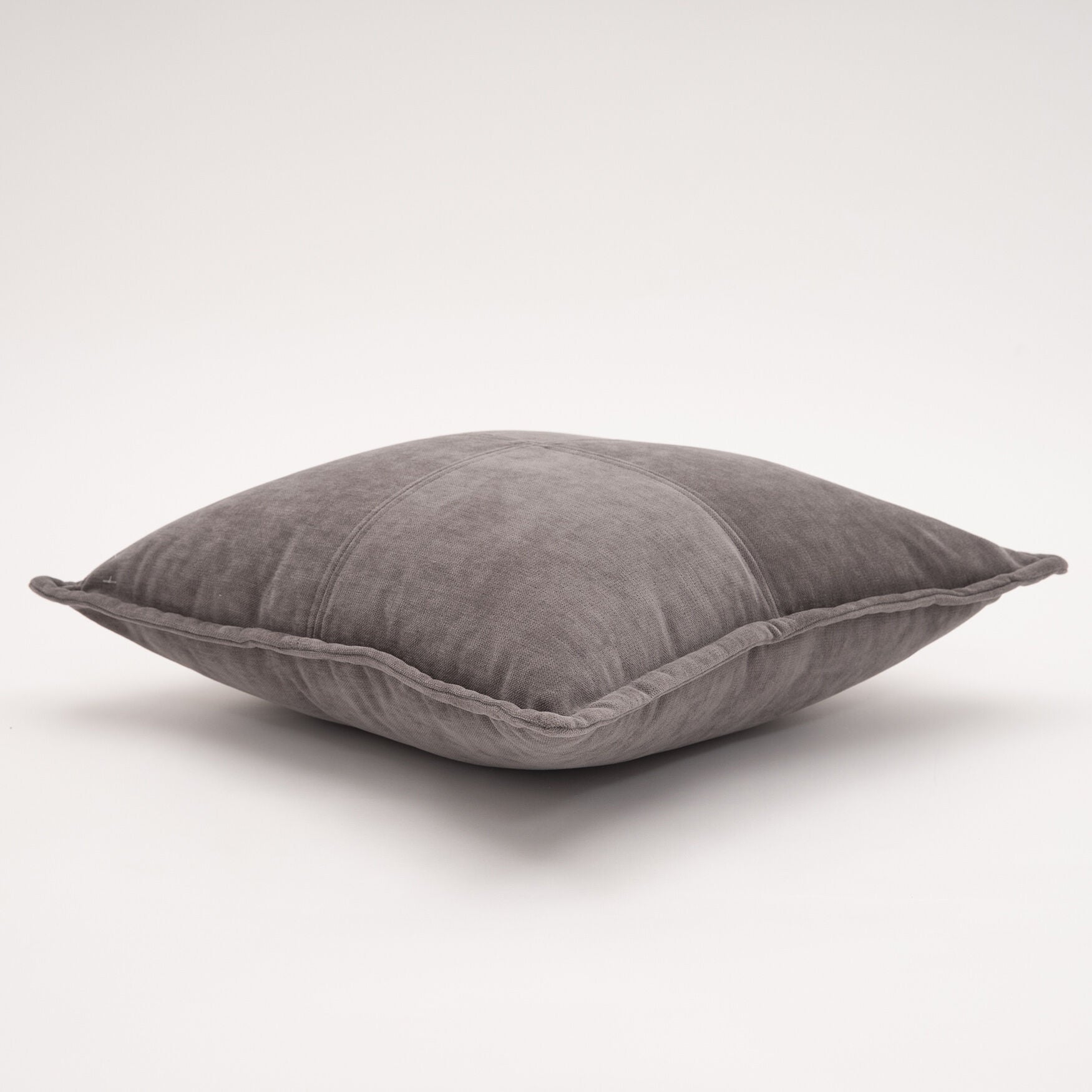 Lambent Cross Stitch Solid Square Pillow, , on-hover image number 1