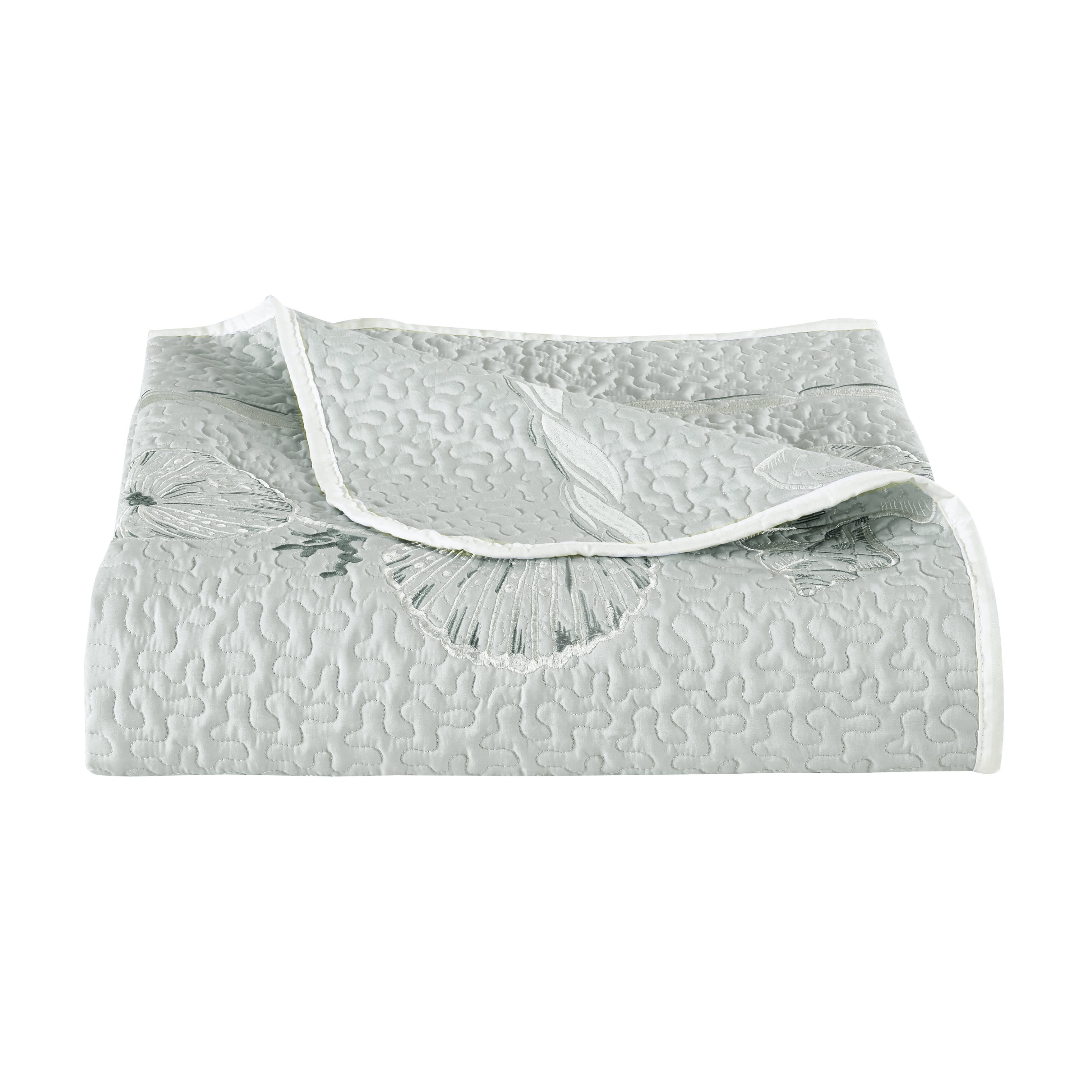 Water's Edge 3 Piece Quilt Set, AQUA, alternate image number 4