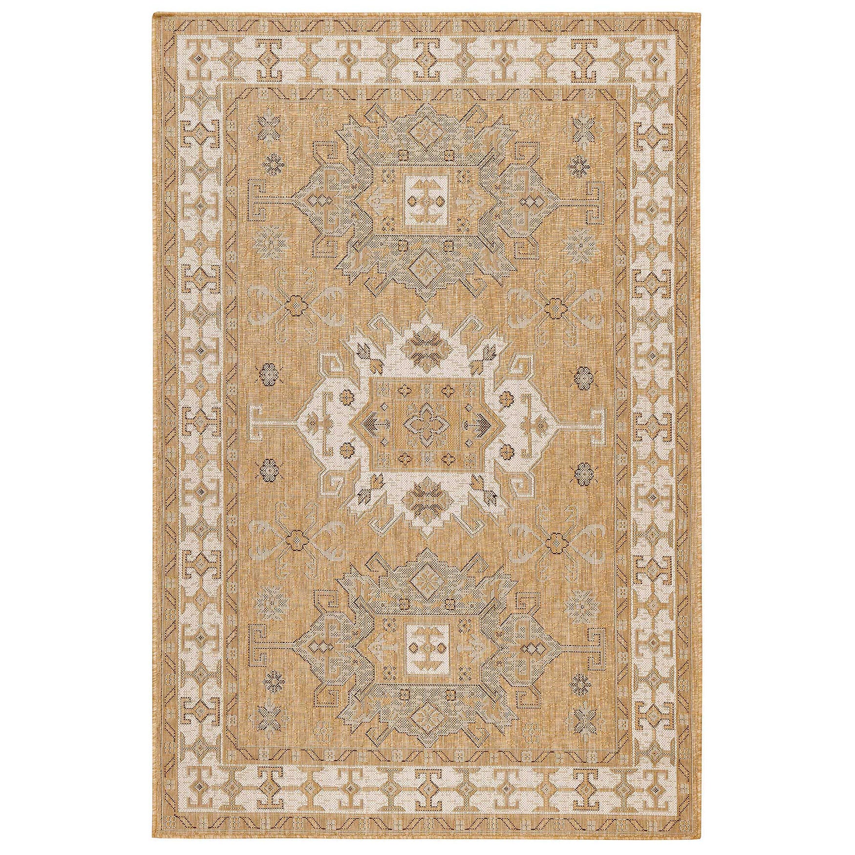 Carmel Kilim Indoor/Outdoor Area Rug Chili, SAND, hi-res image number 0