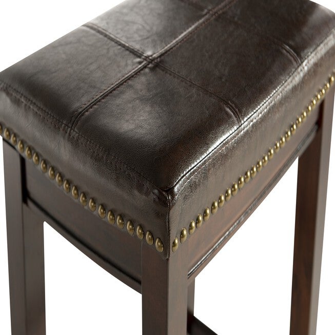 Crowell BROWN BAR STOOL, , alternate image number 8