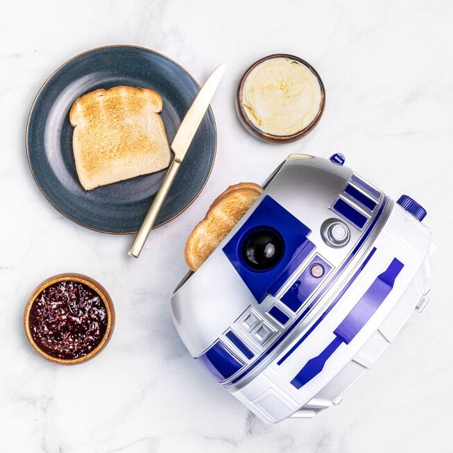 Star Wars R2D2 Deluxe Toaster, SILVER, alternate image number 2