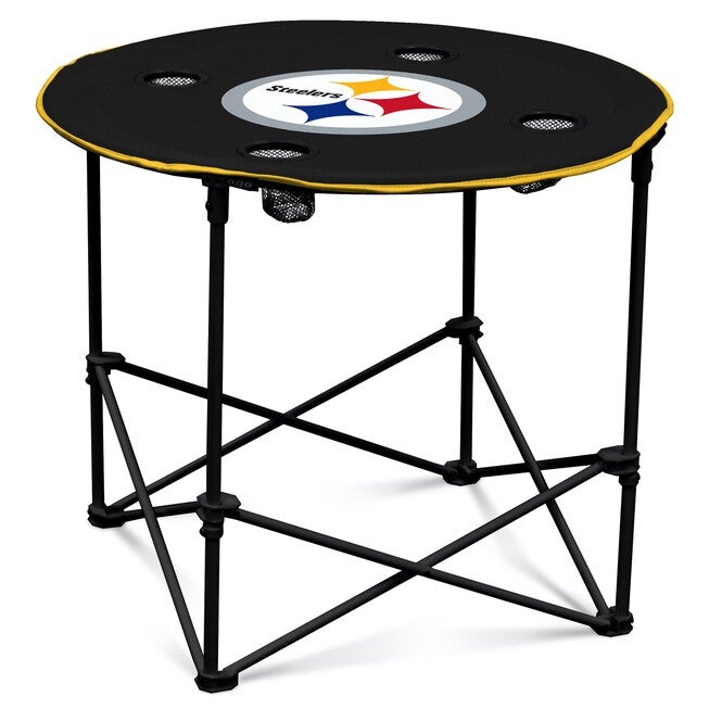 Pittsburgh Steelers Round Table Tailgate, MULTI, hi-res image number 0