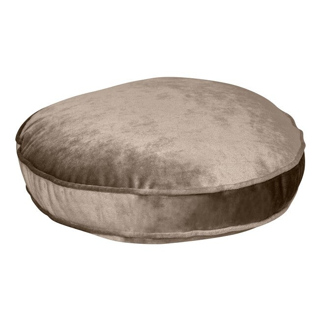 Panne Velvet Round Decorative Pillow , , alternate image number 3