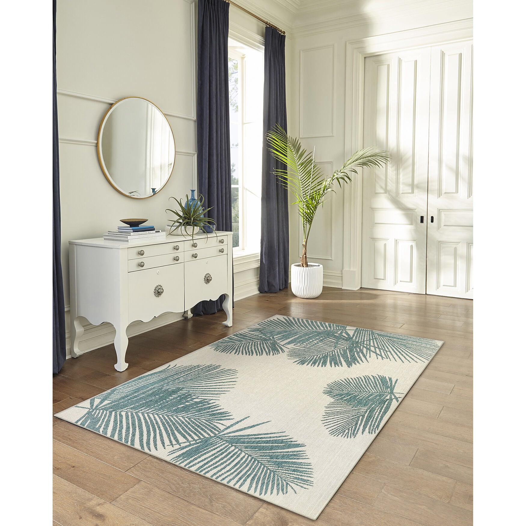 Liora Manne Carmel Palm Indoor/Outdoor Rug, , on-hover image number 1
