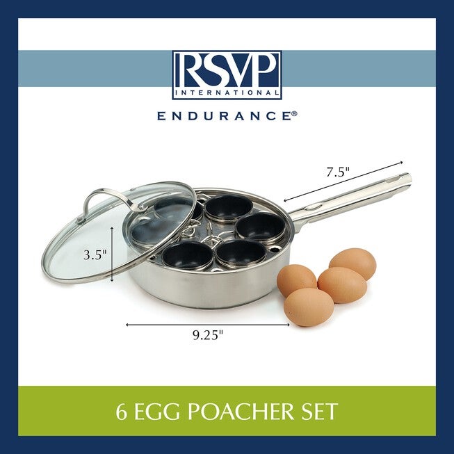 6 Egg Poacher Set, , alternate image number 5