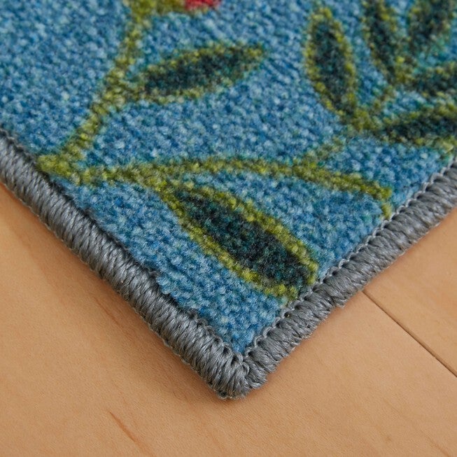 Hello Spring Blue Kitchen Rug, , on-hover image number null