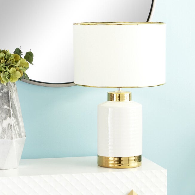 Cosmoliving By Cosmopolitan Ceramic Table Lamp, , alternate image number 11