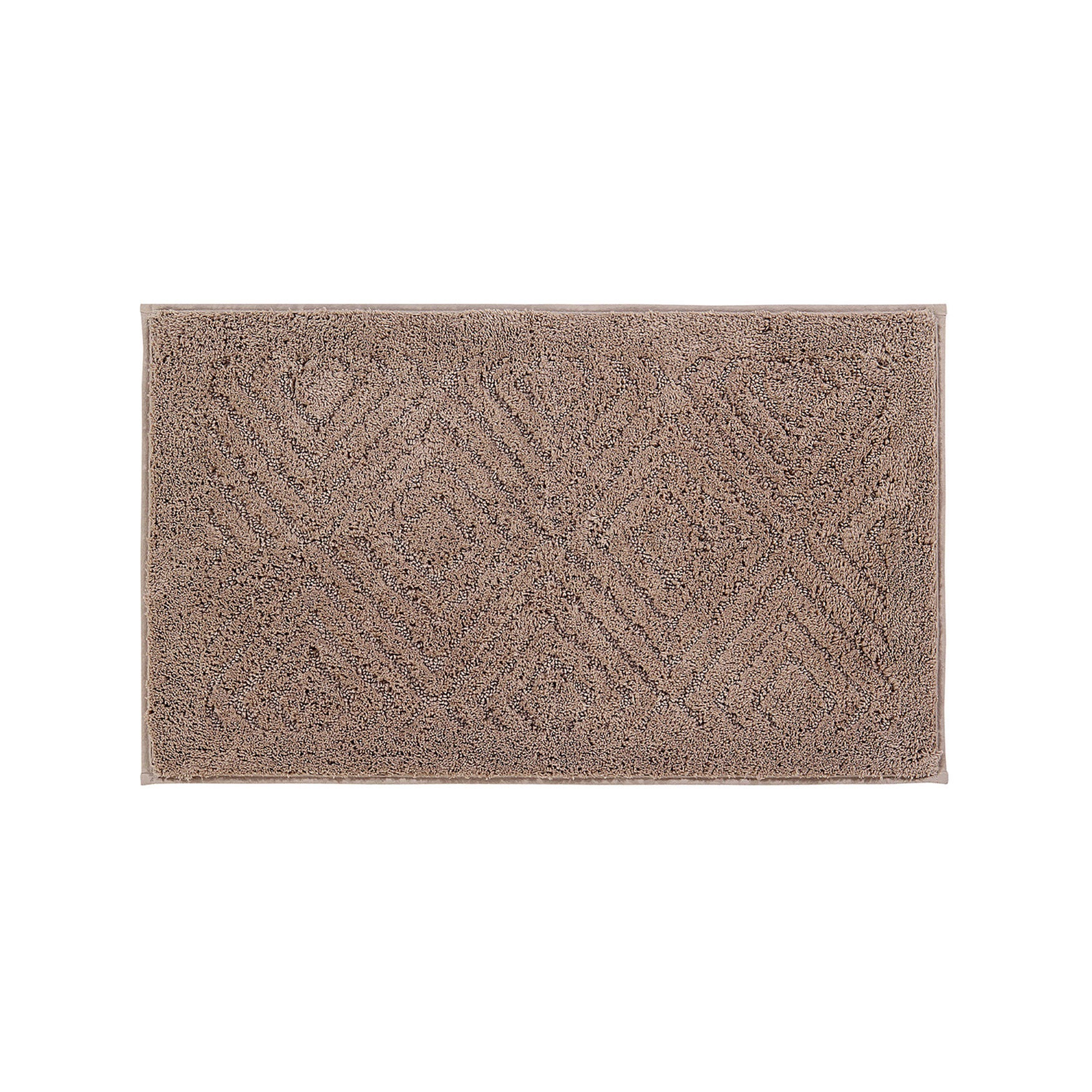 Trier Collection 25% Cotton & 75% Polyester 20 inches X 30 inches Rectangle Bath Rug, , on-hover image number 1