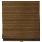 Zig-Zag Cordless Bamboo Roman Shade, BROWN, hi-res image number null
