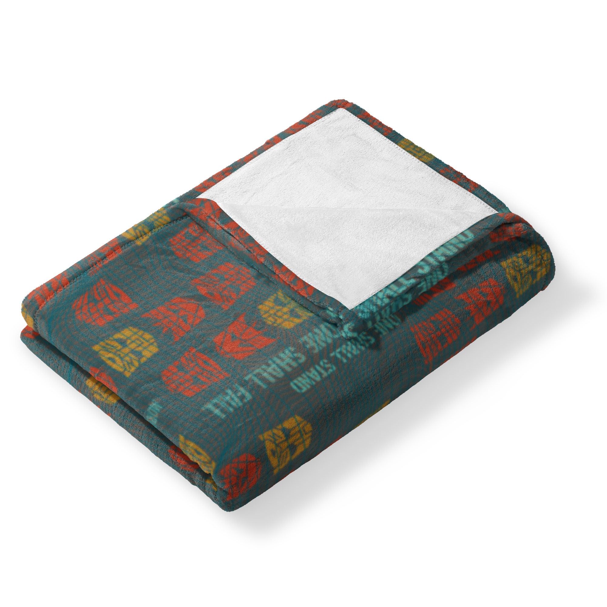 Hasbro Transformers One Shall Stand, One Shall Fall Silk Touch Throw Blanket 40X50 Inches, RED, alternate image number 3