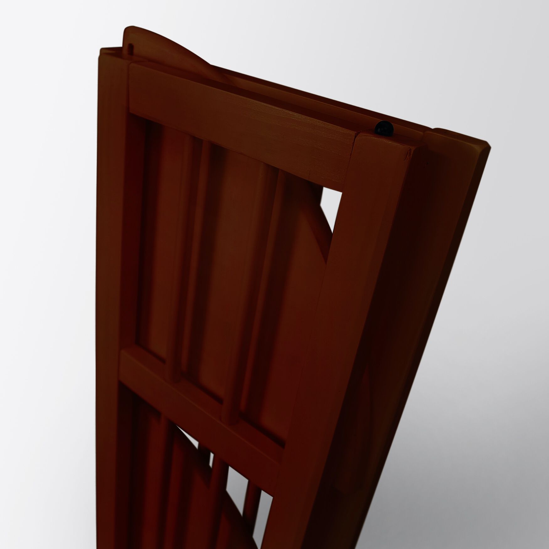 4-Shelf Corner Folding Bookcase - Truffle Brown, , alternate image number 11