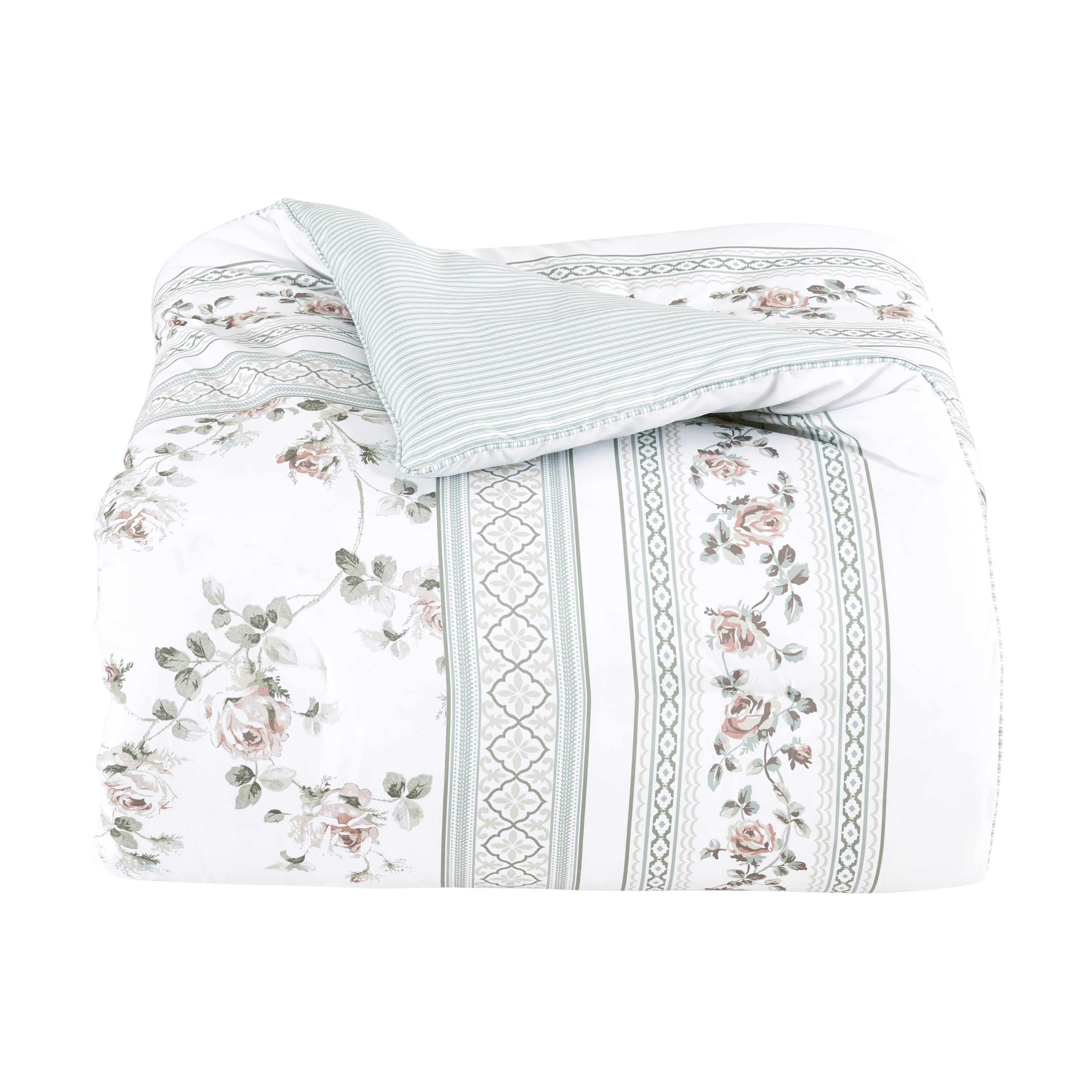 Rialto Sage 4 Piece Comforter Set, SAGE, alternate image number 5