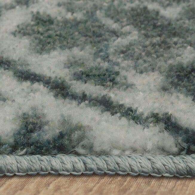 Diamond Ornament Grey Kitchen Rug, , alternate image number 3
