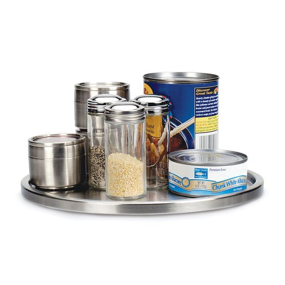 Lazy Susan - Single Tier Stainless Steel, , alternate image number null