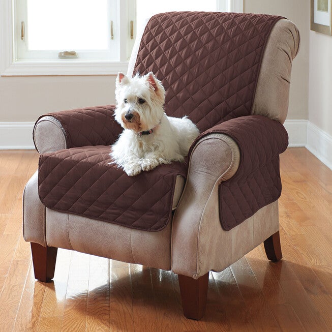 BH Studio Water-Repellent Microfiber Recliner Protector, , on-hover image number null