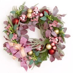 Blush Christmas Wreath