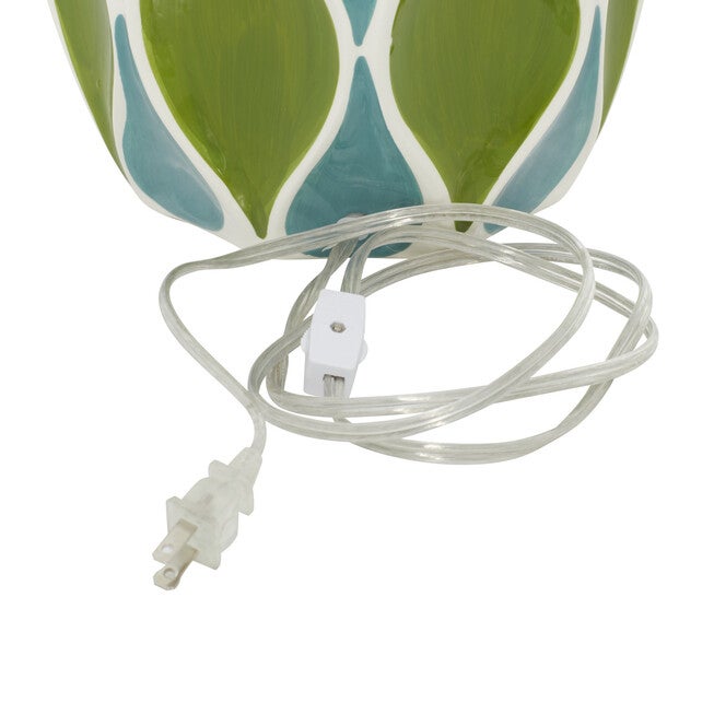 Green Stone Traditional Table Lamp, , alternate image number 9