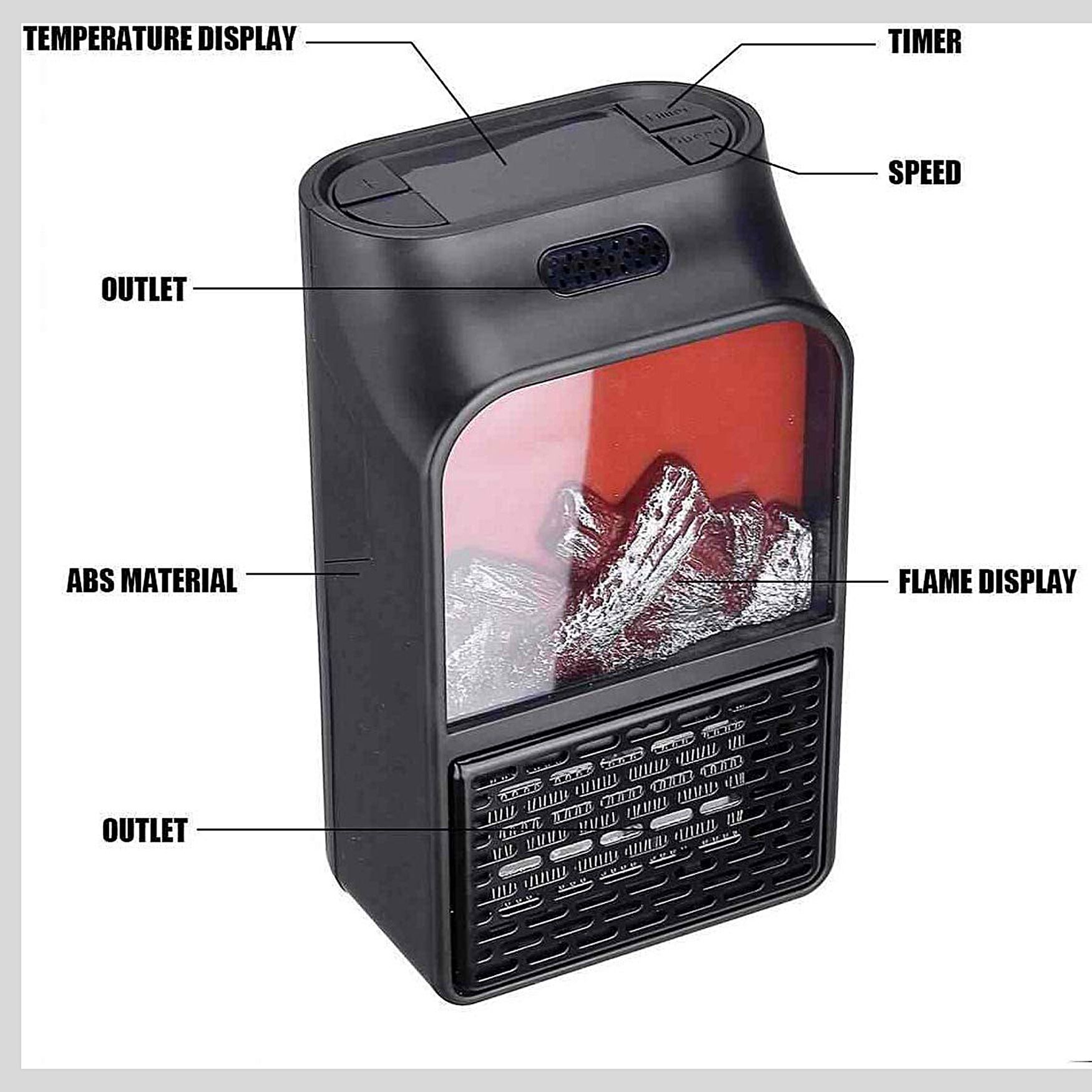 Insta Heater Flame, , alternate image number 3