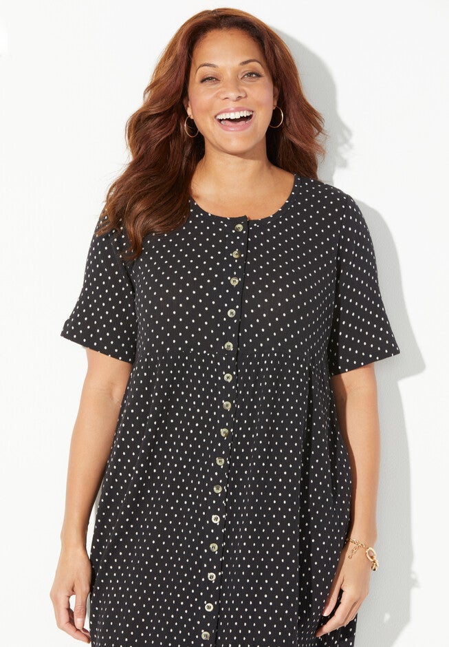 Garden Party Gauze Midi Dress, , alternate image number 3