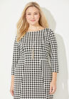Liz&Me™ Ponte Knit Dress, , alternate image number null
