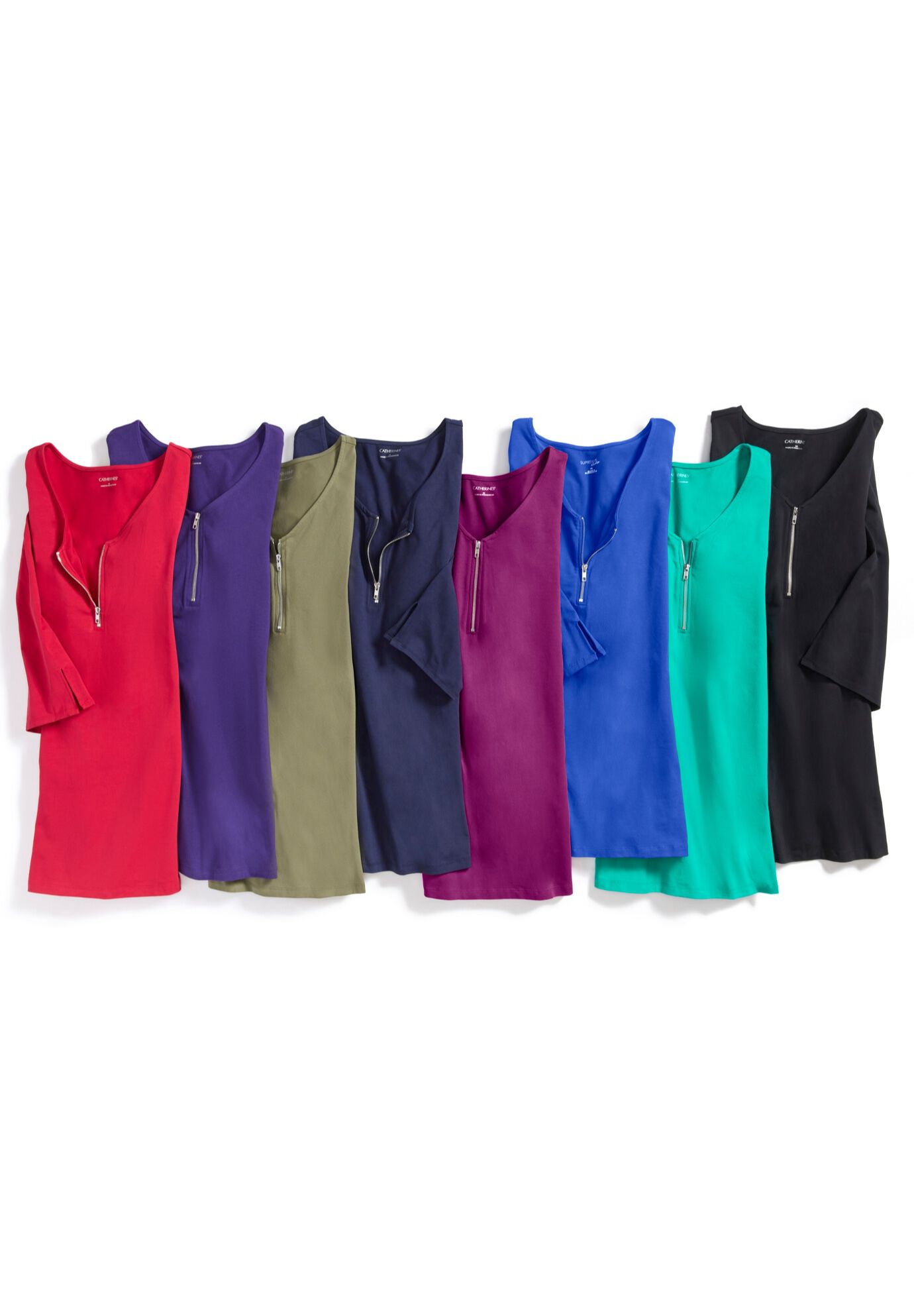 Suprema® Studio Half-Zip Tunic, , alternate image number 2