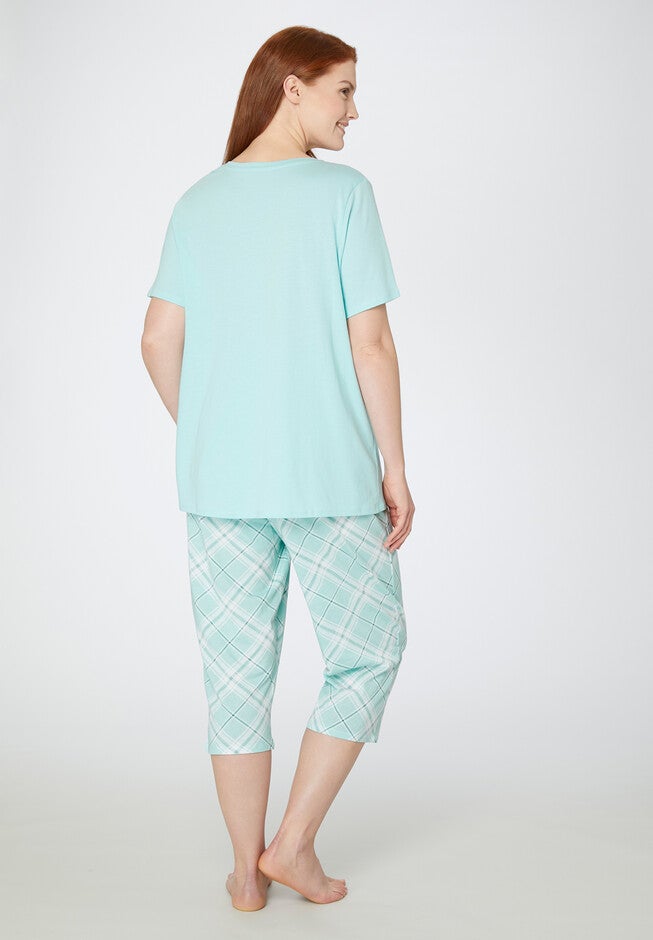 Short Sleeve Sleep Tee, , on-hover image number 1