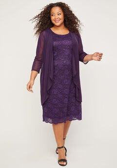 Plus Size Jacket Dresses Onestopplus