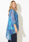 Beaded Beauty Asymmetrical Tunic, , alternate image number null